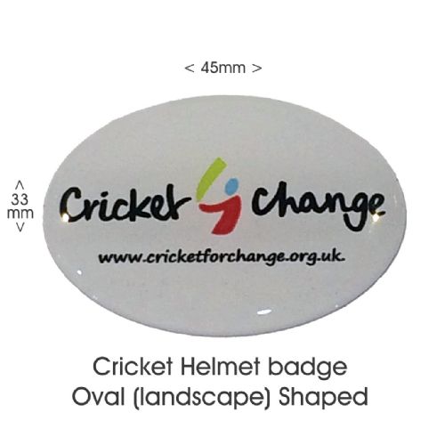 Helmet Badge Oval [Landscape]